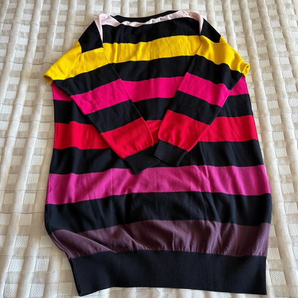 VTG NWOT Sonia Rykiel for H&M Striped Sweater Dress - Picture 4 of 4